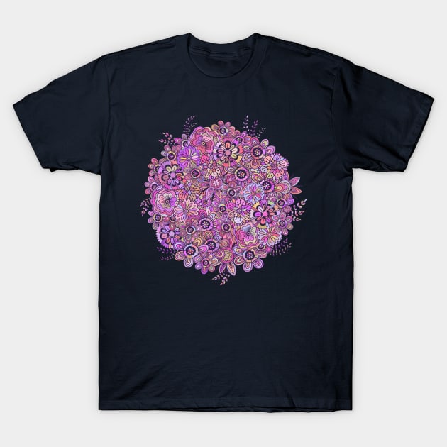 Flowers planet T-Shirt by worldion